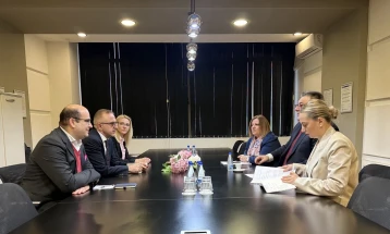 Средба на министерот за јавна администрација Горан Минчев со претставници на СИГМА