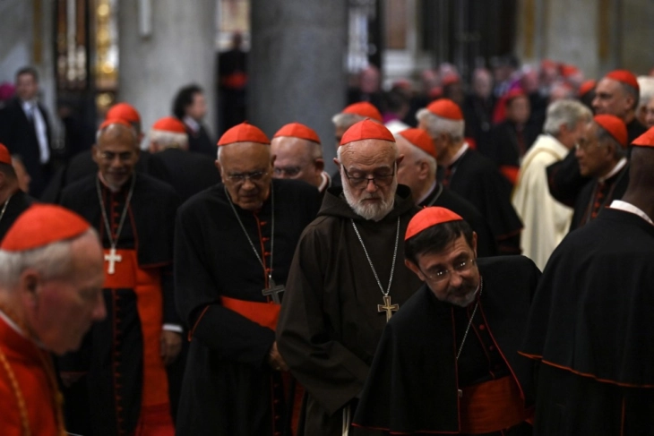 Two cardinals absent from conclave to elect new pope 'for health reasons'