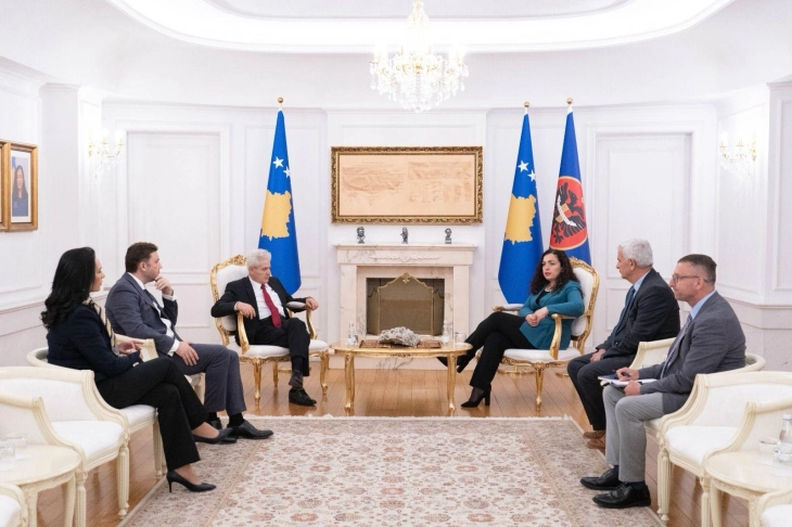 Средба на Али Ахмети со Вјоса Османи