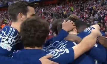 PSG on course towards Champions League final with 1-0 at Arsenal