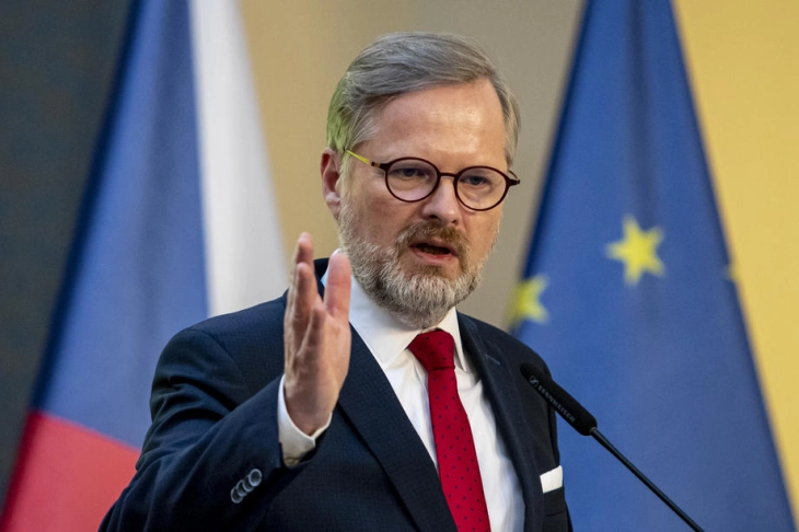 Чешкиот премиер не ја исклучува можноста за испраќање војници во Украина