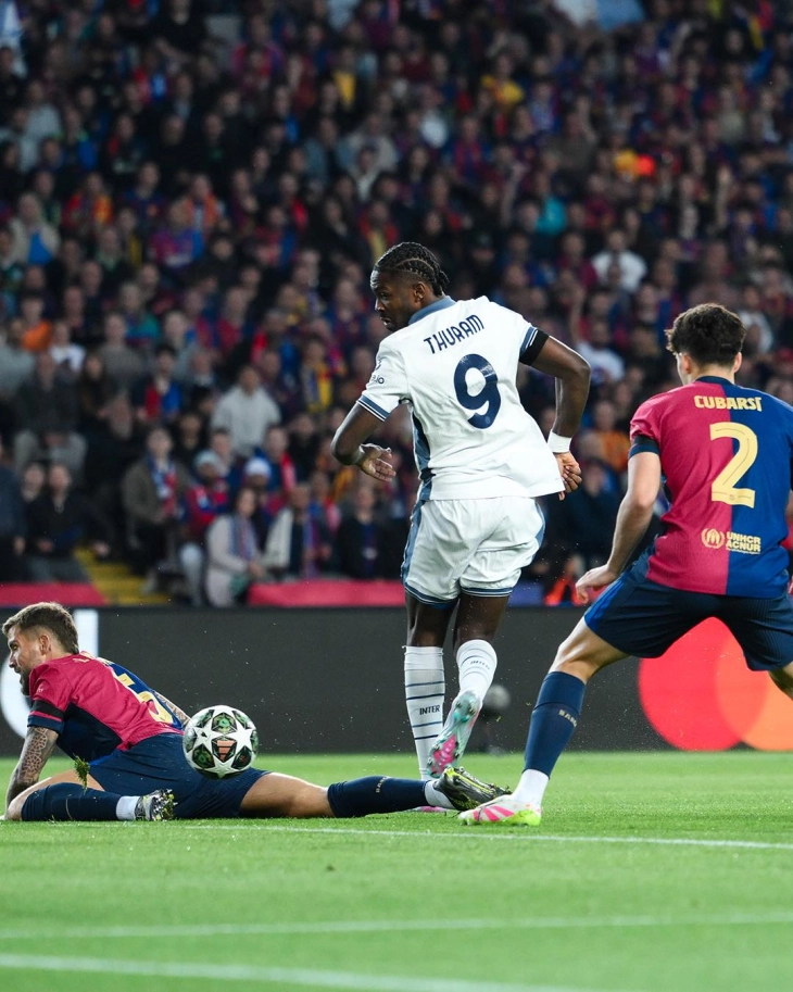 Интер го постигна најбрзиот гол во полуфиналето во Лигата на шампиони