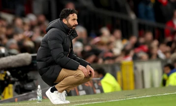 Аморим: Моите фудбалери со нетрпение го очекуваат полуфиналето во Лига Европа