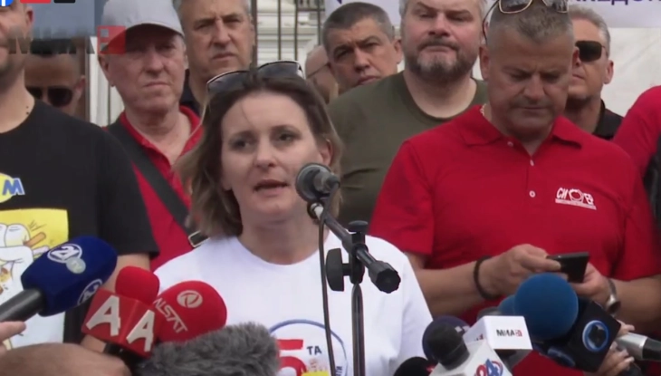 Изјави од првомајскиот протест на ССМ (во живо)