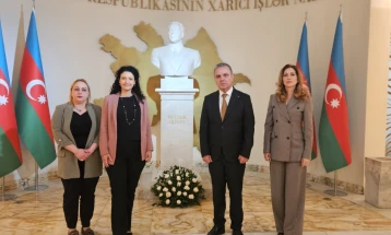 U mbajtën konsultimet e para politike ndërmjet ministrive të Punëve të Jashtme të Maqedonisë së Veriut dhe Azerbajxhanit