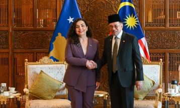 Presidentja Osmani: Faleminderit kryeministër Anvar Ibrahim për mikpritjen!