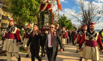 Одбележување на патронот на манастирот „Свети Георгиј Победоносец“ во дебарското село Рајчица