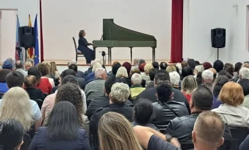 Цветанка Созовска во Берово одржа концерт на барокна музика со соло клавирчембало