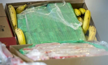 Кокаин пронајден во гајби со банани во Норвешка