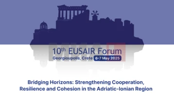 Земјава денеска ќе го преземе претседателството со ЕУСАИР и Јадранско-јонската иницијатива