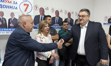 Генералниот секретар на ЗНАМ, Горан Минчев, на средба со граѓаните во Велес: Локалната власт мора да биде сервис, а не господар на граѓаните