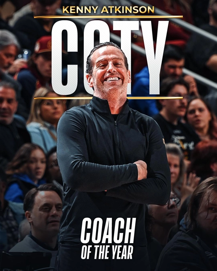 Аткинсон тренер на сезоната во НБА лигата