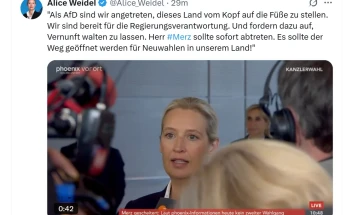 АфД: Мерц ја плати цената за неговите предизборни сплетки