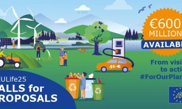 Mexhiti: €600 million available for green projects through #EULIFE25 program