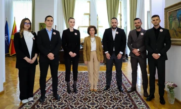 Сиљановска-Давкова со поддршка за активностите на „Support Kocani“ и подготвеност за покровителство на проекти од значење за градот