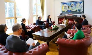 Сиљановска-Давкова оствари средба со генералниот директор на СИДА