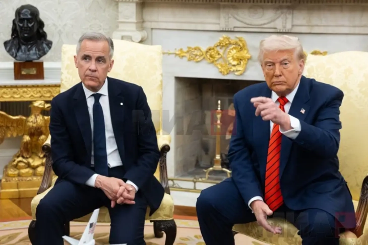 Carney tells Trump that Canada will 'never' be for sale