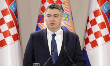 Presidenti kroat Zoran Millanoviq për vizitë në Maqedoninë e Veriut