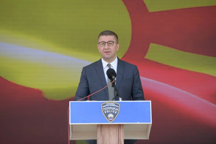 Mickoski: Fight against crime, corruption must be fought with commitment and clean hands