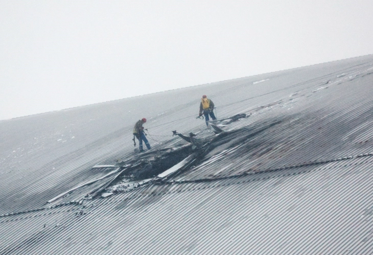 Руски дрон оштети конструкција за заштита од нуклеарната централа во Чернобил, поправките ќе чинат милиони