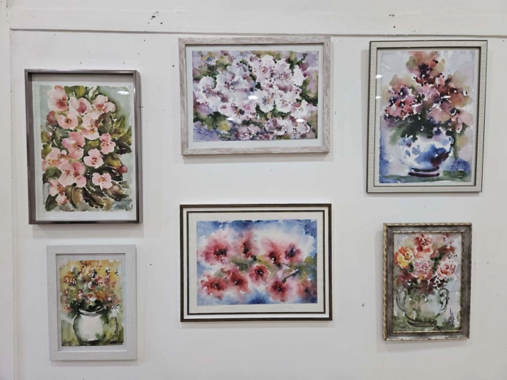 Во Центар за култура Неготино отворена изложба на дела од ликовниот уметник Лазар Дојчинов 