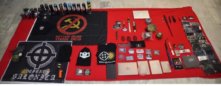 Во Солун разбиена криминална радикално десничарска организација