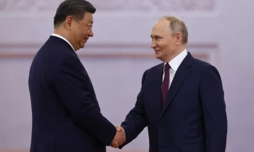 Путин и Си во Кремљ разговараат за продлабочување на билатералните односи во пресрет на Денот на победата