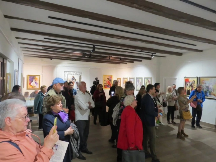 „Денови на Македонската култура во Белград – Допир на Македонија“ свечено отворени со изложба на уметникот Тодор Јовановски