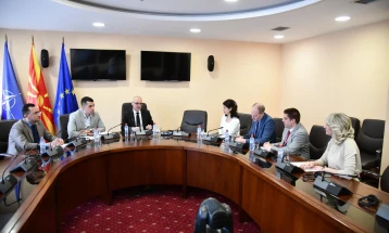 Takim i nënkryetarit të Kuvendit, Milloshoski me përfaqësuesit e Sekretariatit të partneritetit për qeverisje të hapur