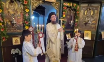 Света литургија за апостол и евангелист Марко во Делчево