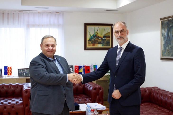 Deputy PM Stoilkovic meets UNDP Resident Representative Grigoryan