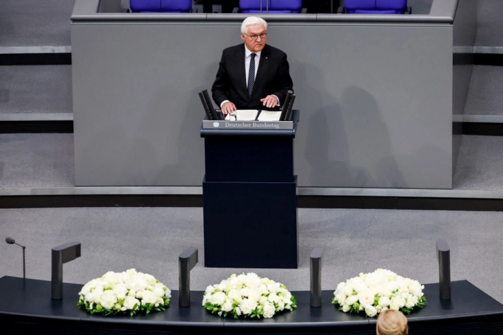 German president warns against nationalism in WWII anniversary speech