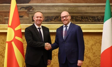 Средба Гаши – Фонтана во Рим: Почнувањето преговори со Северена Македонија треба да е повеќе од императив за ЕУ