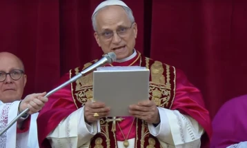 Кошта и Фон дер Лајен му го честитаа изборот на новиот папа 