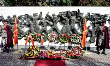 Victory Over Fascism Day and Europe Day marked in Skopje