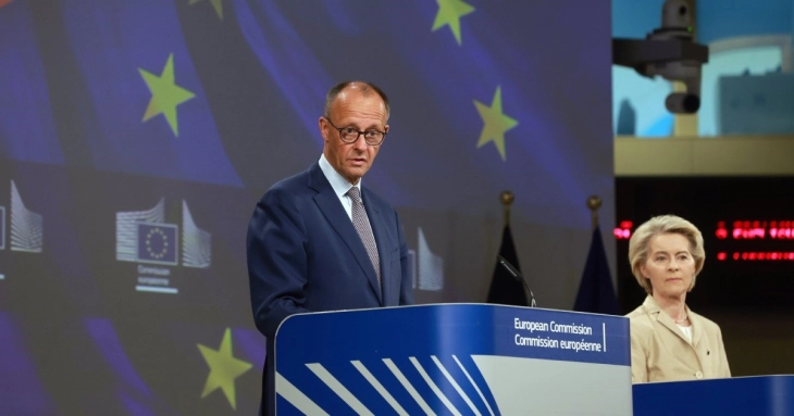 Мерц: Не е вистина дека е прогласена вонредна состојба поради миграцијата