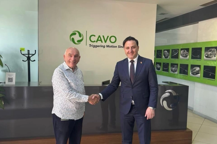 Turkish company Cavo Otomotiv interested in investing in TIDZ Skopje