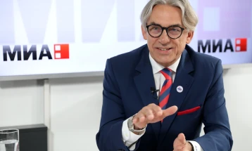 Бримора за МИА: Посетата на претседателот на Советот на ЕУ на Скопје силен сигнал дека ја поддржуваме државата