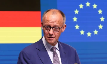 Germany's Merz backs Ukraine ceasefire efforts on first Brussels trip