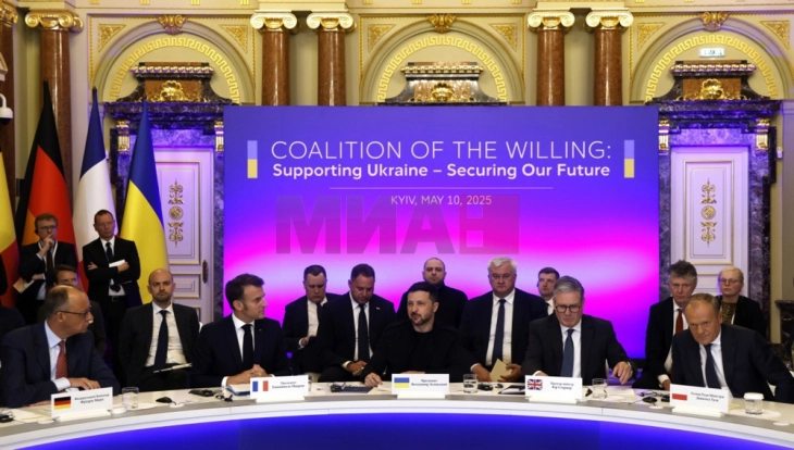 Европските лидери во Киев повикаа на 30-дневен прекин на огнот, Русија поставува услови