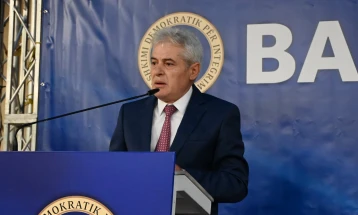 Fjalimi i kryetarit të BDI-së, Ali Ahmetit nga takimi në Strugë