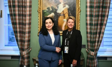 Presidentja Osmani ftohet nga presidentja e Zvicrës për vizitë shtetërore më 21-22 maj