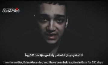 Хамас ќе го ослободи израелско-американскиот заложник Едан Александар