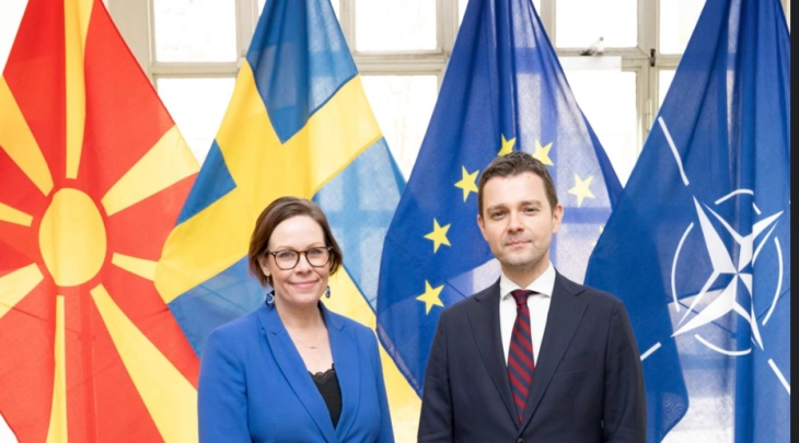 Mucunski — Malmer Stenergard: Confirming support for Macedonian integration, Swedish commitment to EU's enlargement policy