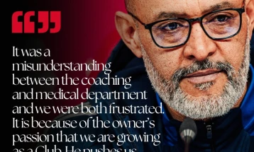 Авонији итно опериран поради повреда на абдоменот