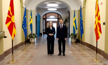 Integrimet evropiane dhe bashkëpunimi tregtar në fokus të vizitës së punës të ministrit Mucunski në Suedi