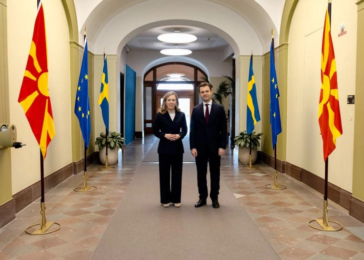 European integration, trade cooperation in focus of Mucunski's working visit to Sweden