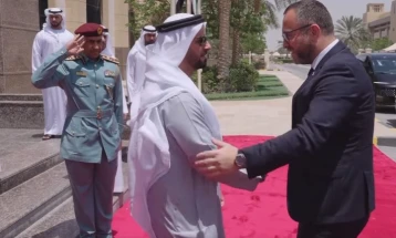 Toshkovski attends World Police Summit in Dubai, meets UAE Interior Minister