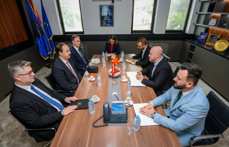 Заменик-министерот за внатрешни работи Исени се сретна со турскиот амбасадор Фатих Улусој