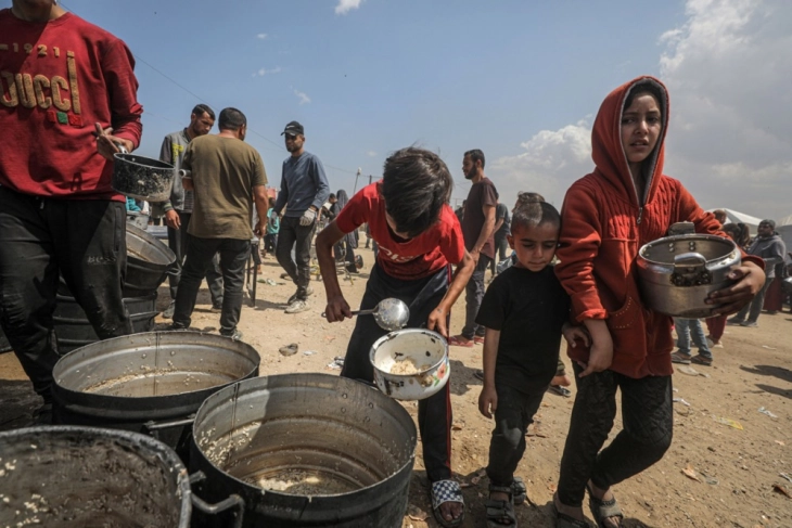 Ministry: 57 children in Gaza have died from the effects of hunger